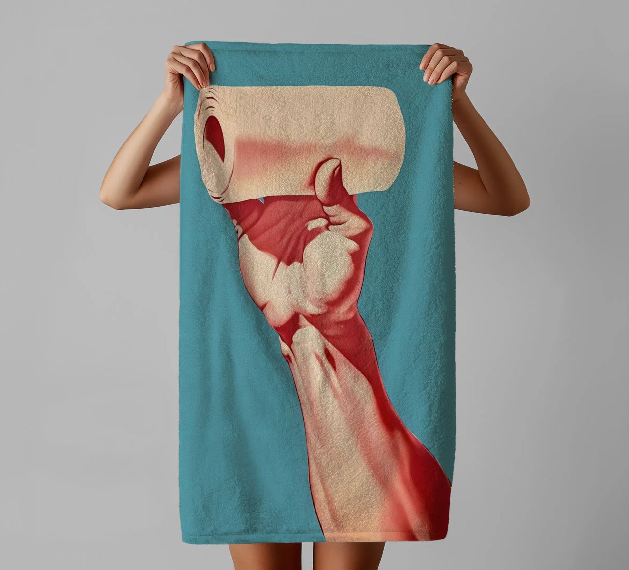 papel higiénico toalla de baño de Pinku