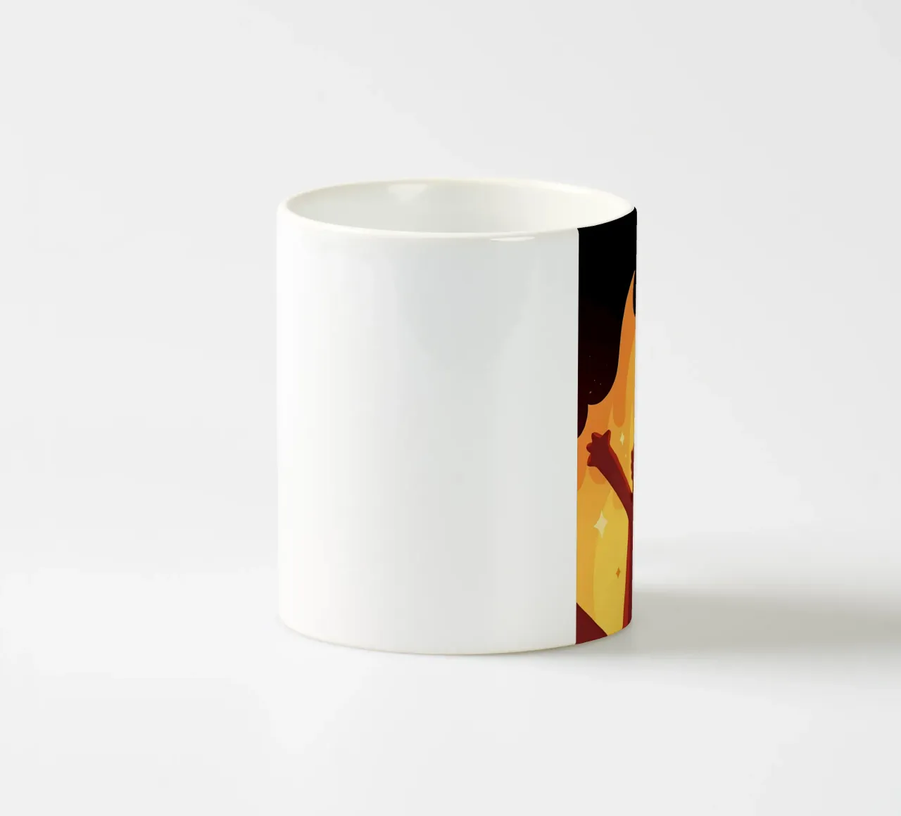 mostro di fuoco tazza in ceramica da Pinku