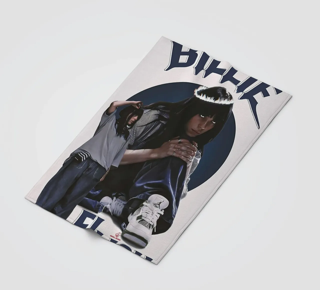 Billie eilish coperta in pile da Pinku