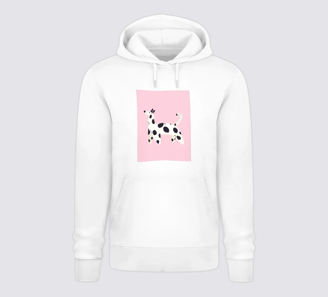 Dalmatian Print, Nursery Wall Art, Animal Print for Playroom hoodie by Little Lola