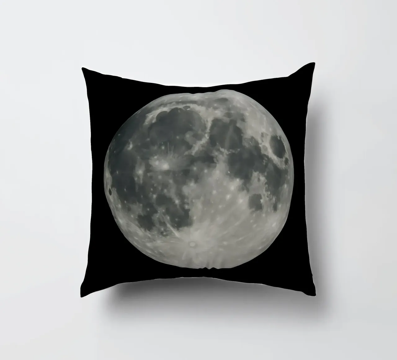 Full Moon decorative cushion by RealLifeMoments