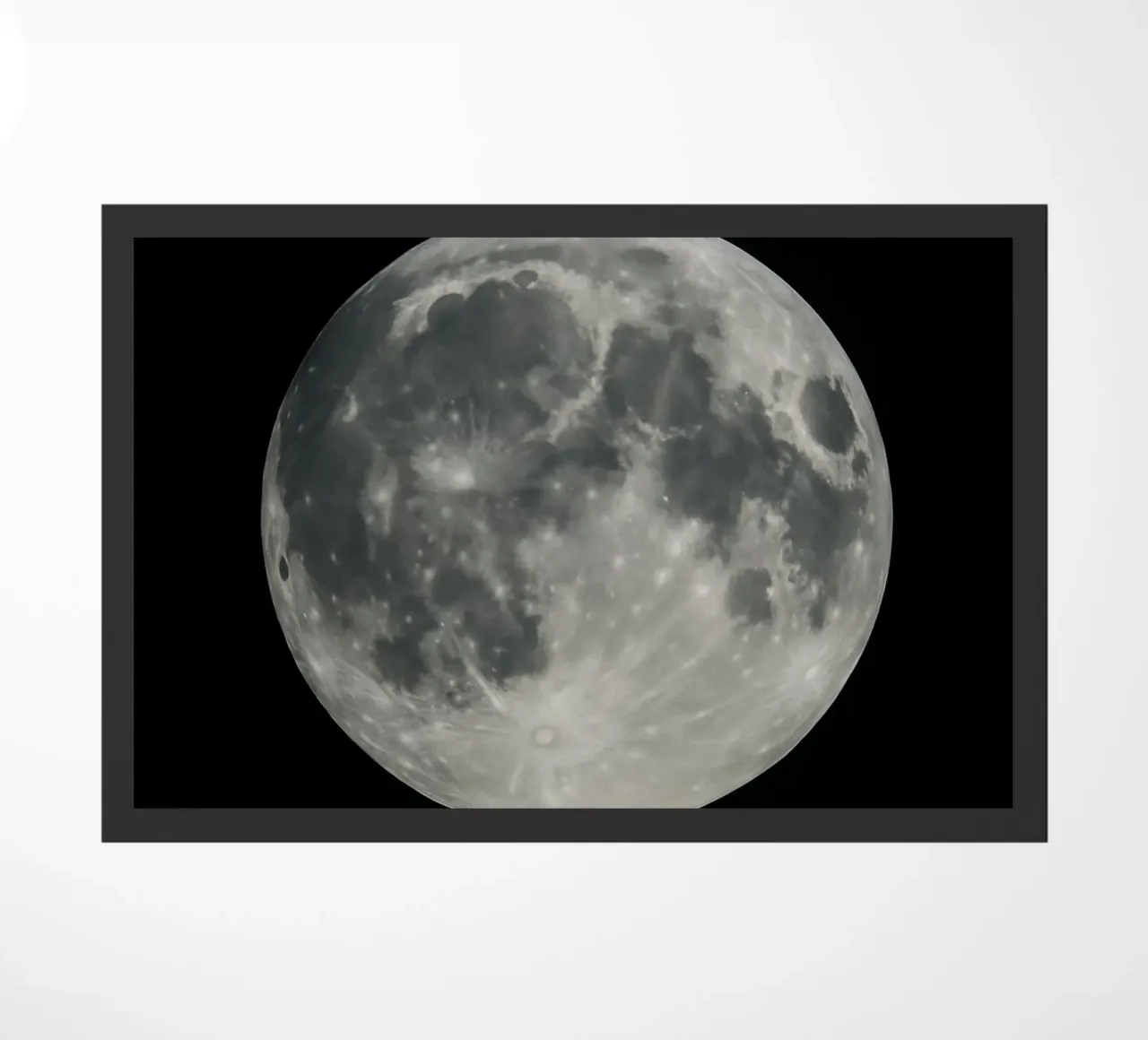 Full Moon doormat by RealLifeMoments