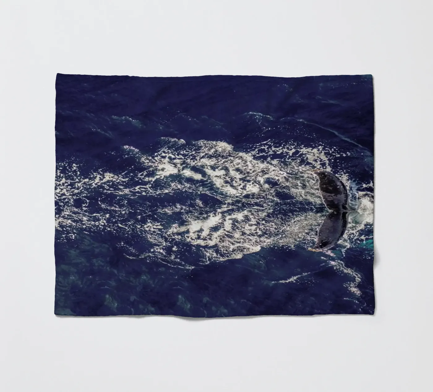 Whale Fleecedecke von ROBERTO H