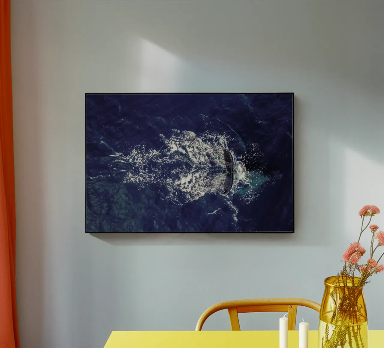 Whale plexiglass da ROBERTO H