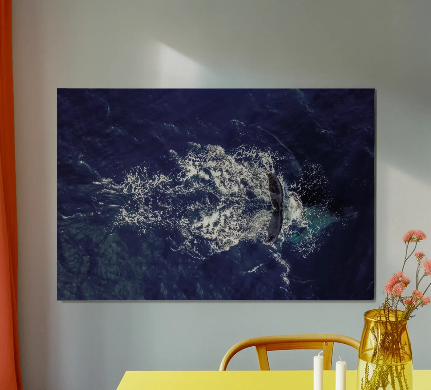 Whale poster by ROBERTO H