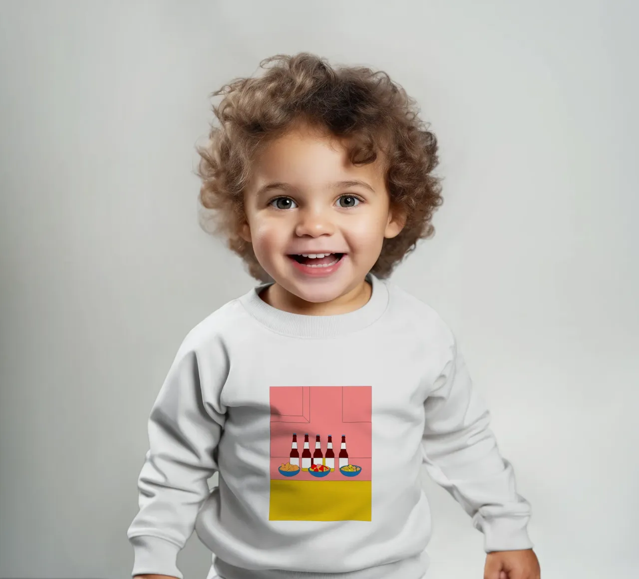 Genieten van drankjes baby sweatshirt van OUR SHOP