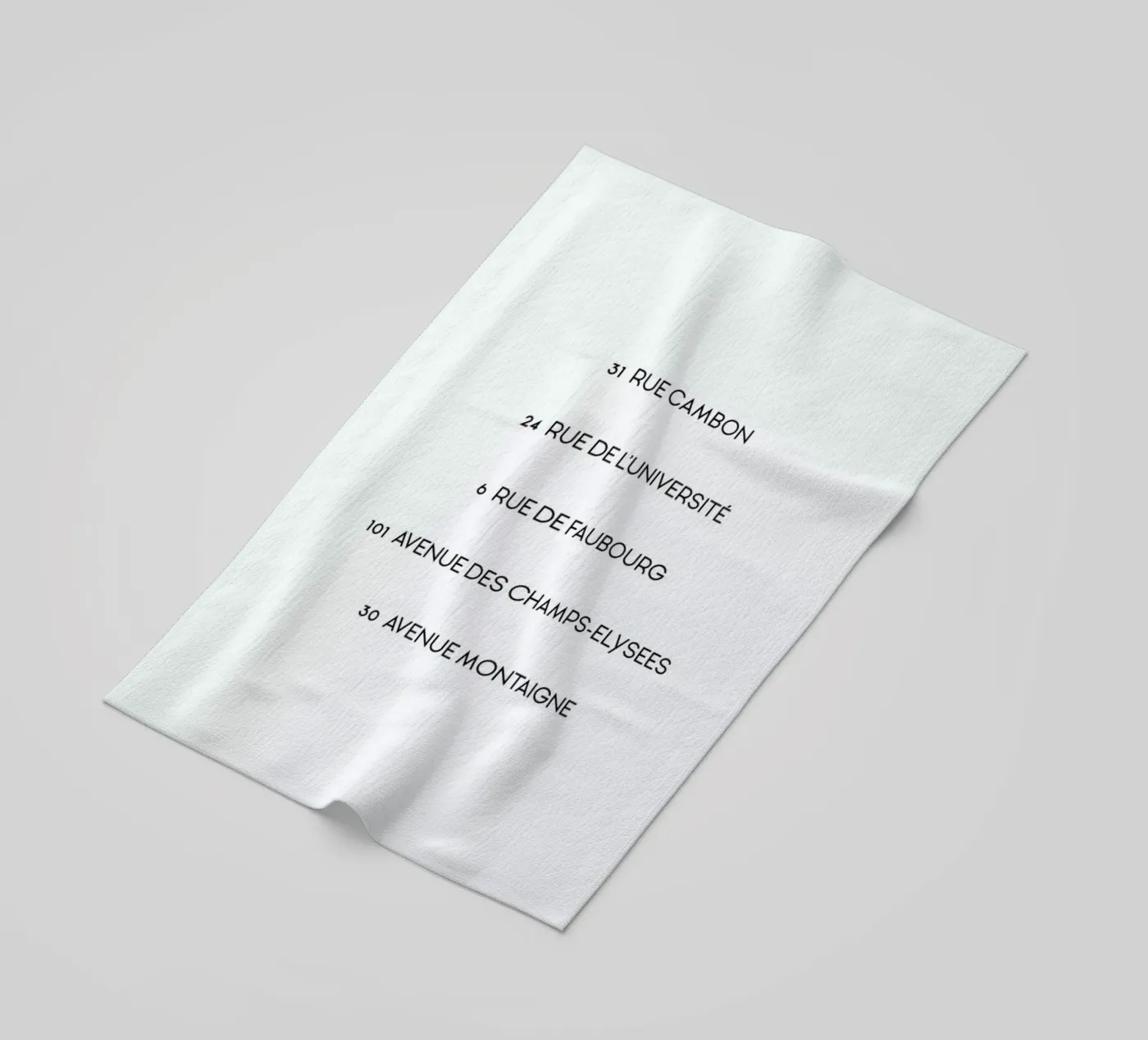 When in Paris telo mare da Studio One