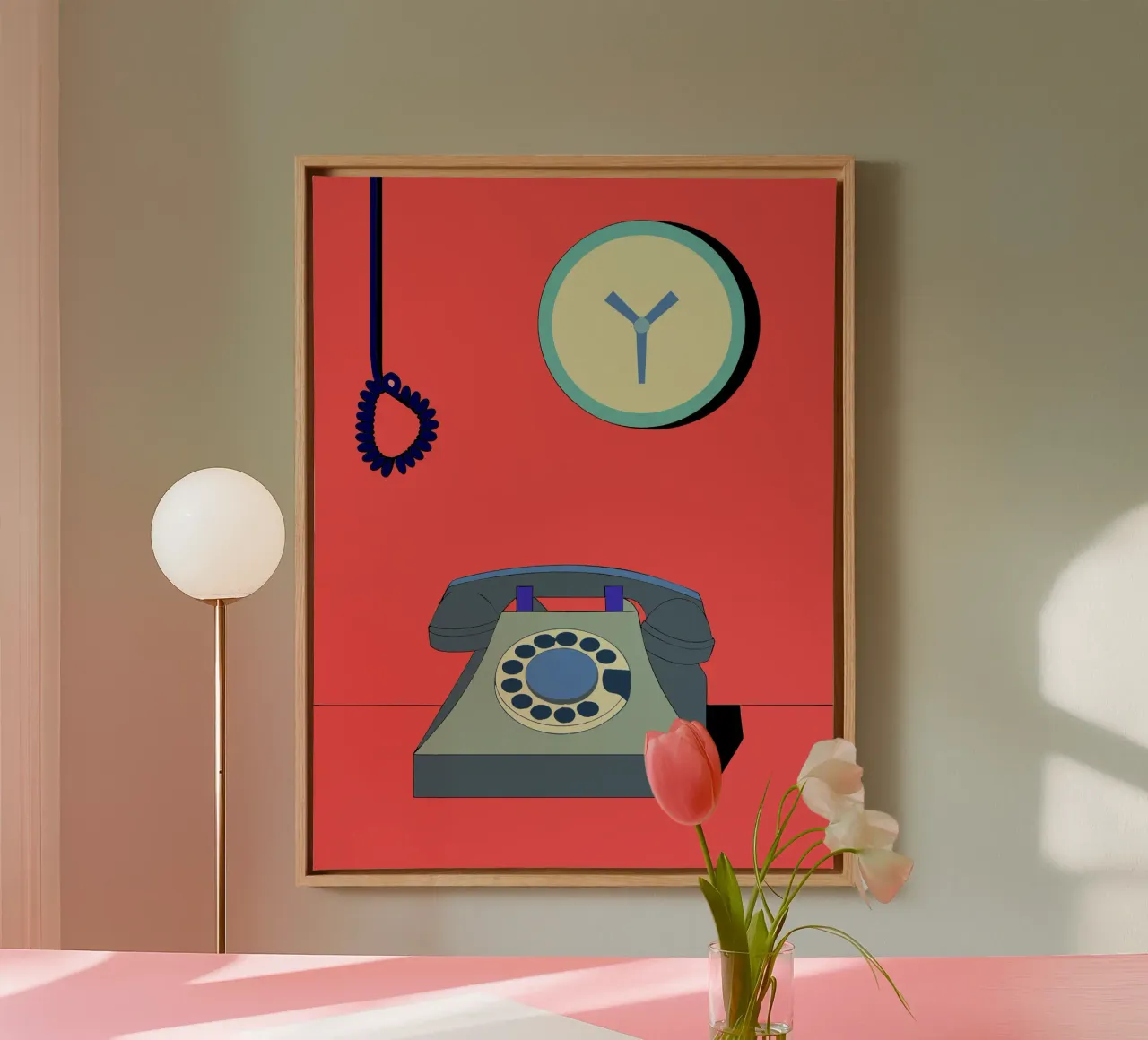 Home Phone canvas by OUR SHOP