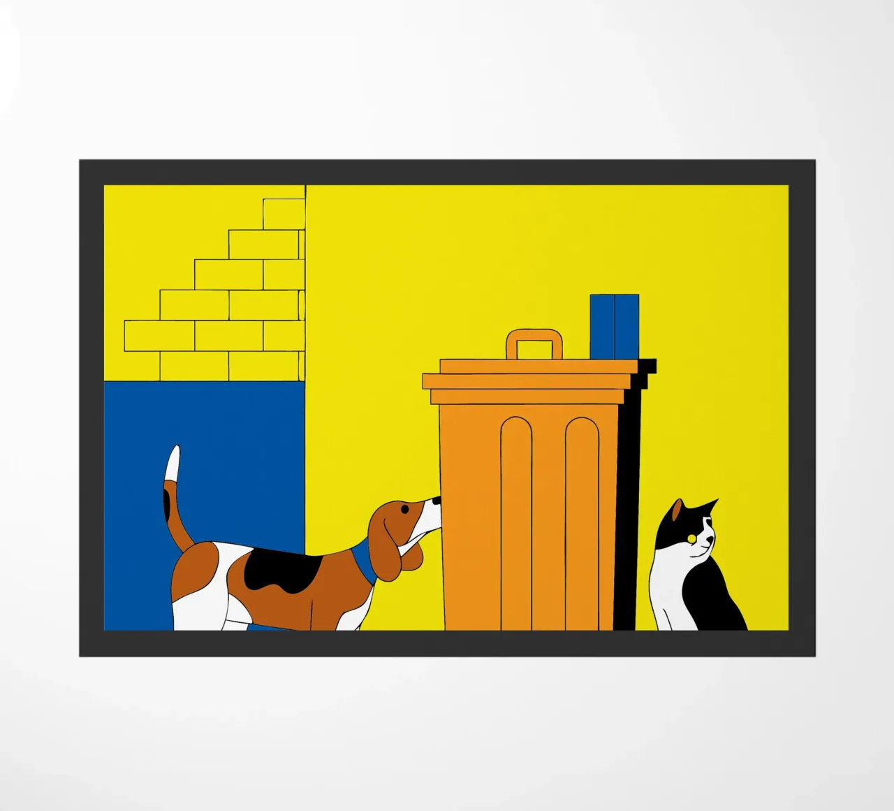 Gatti e cani zerbino da OUR SHOP
