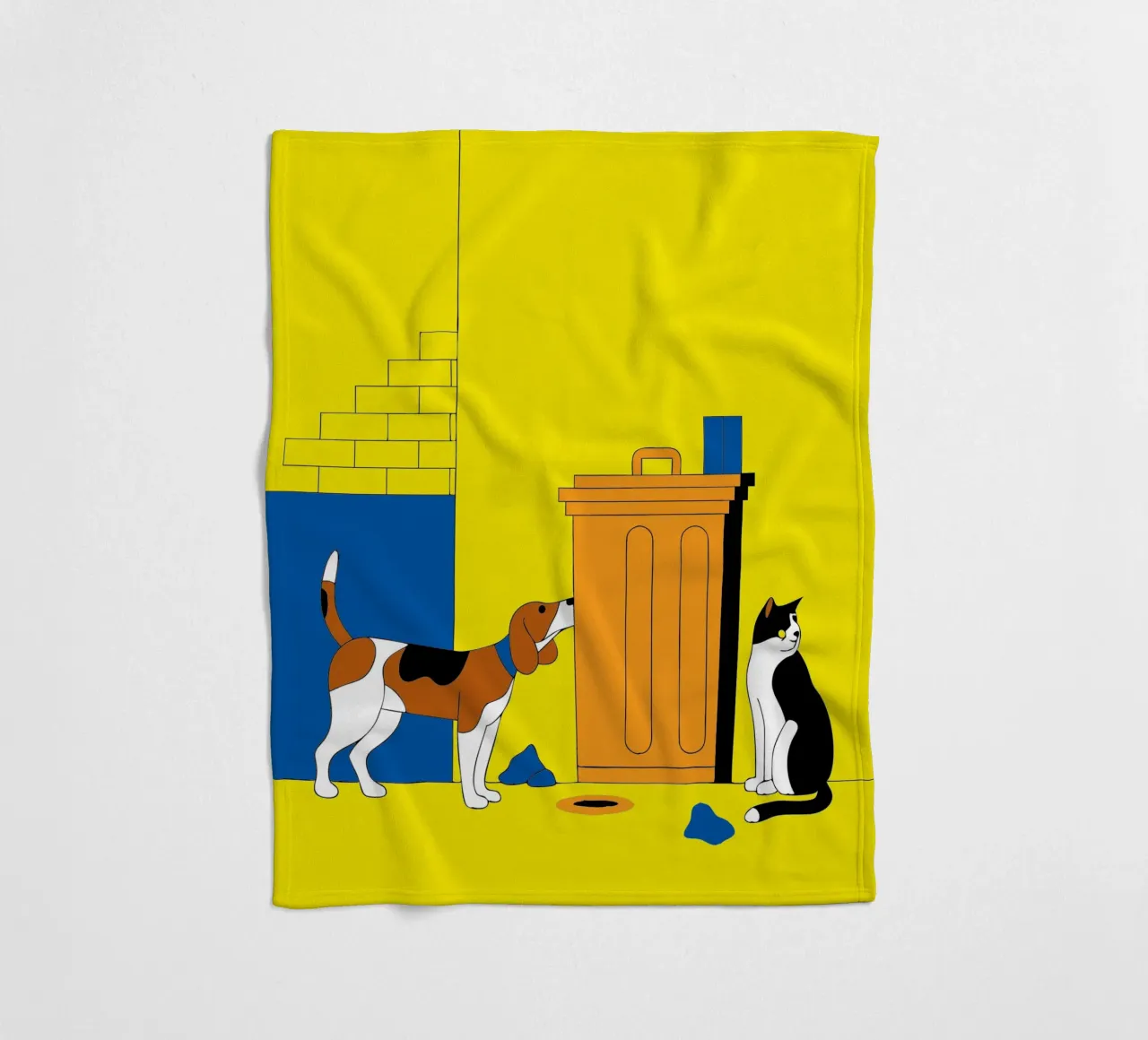 Gatti e cani coperta in pile da OUR SHOP