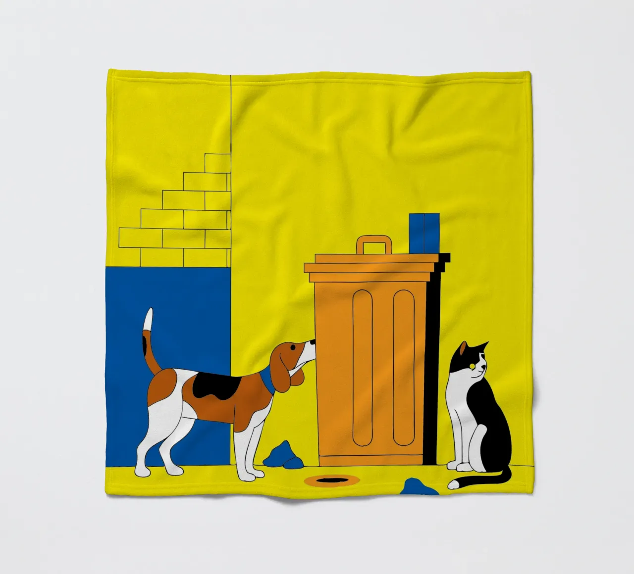Gatti e cani coperta in pile da OUR SHOP