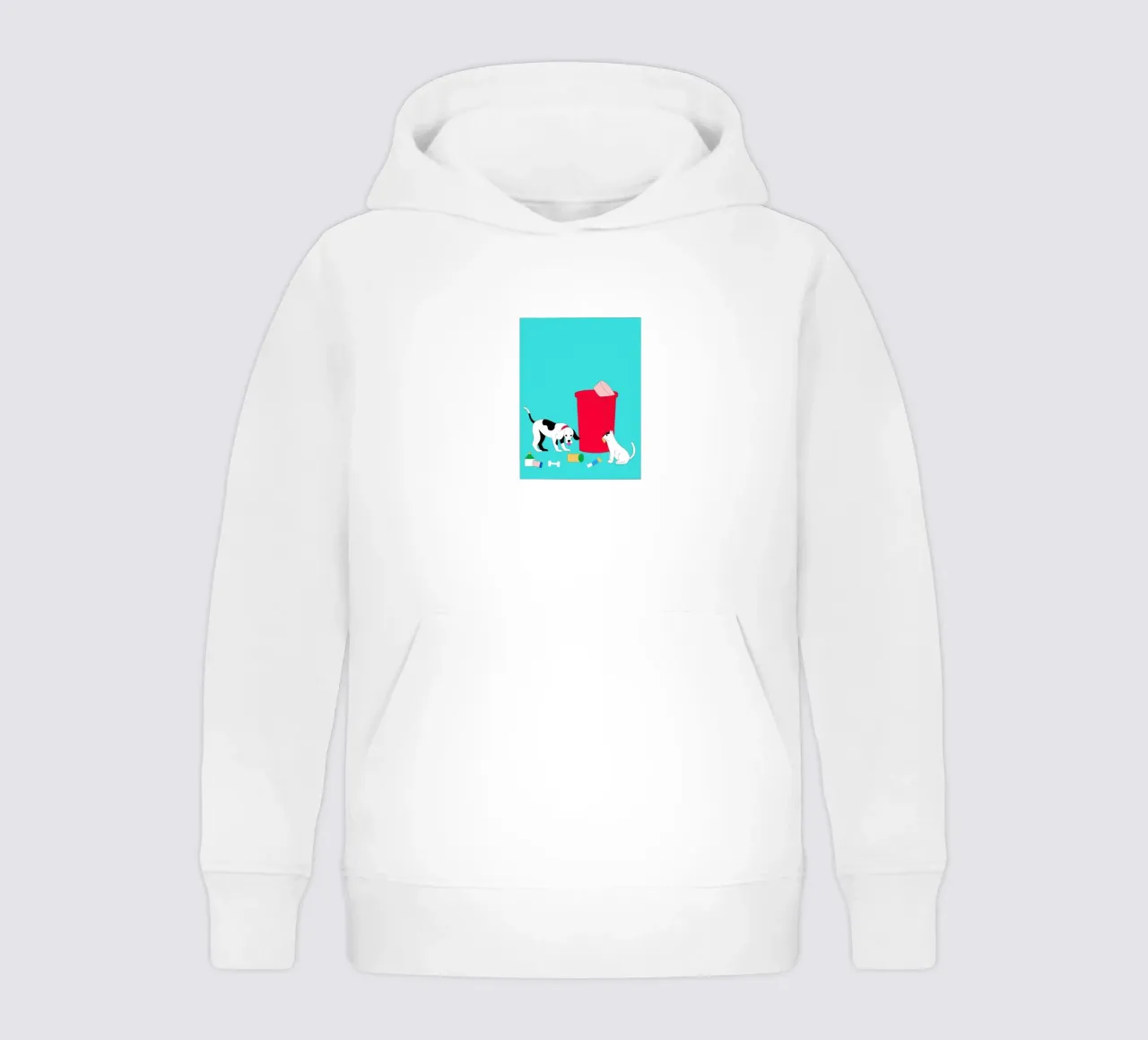 Cats and Dogs kids hoodie by OUR SHOP