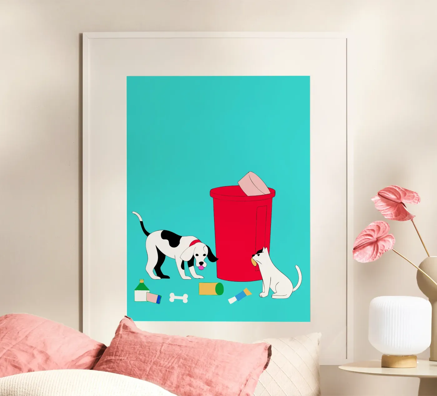 Cats and Dogs poster da OUR SHOP