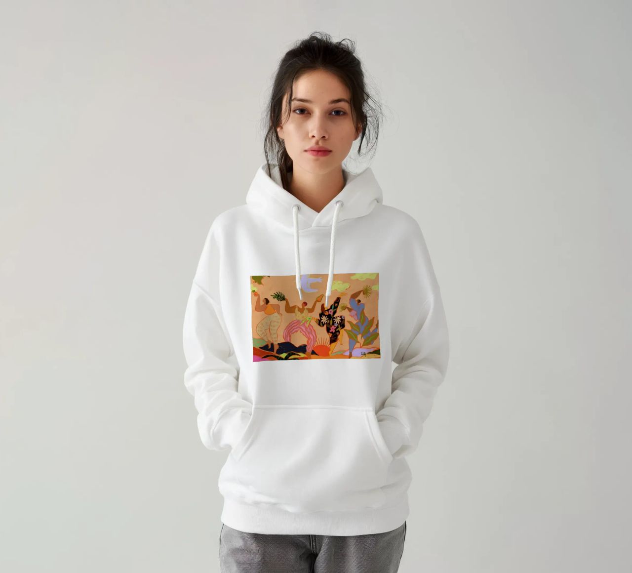 Rise Up sudadera con capucha de Arty Guava