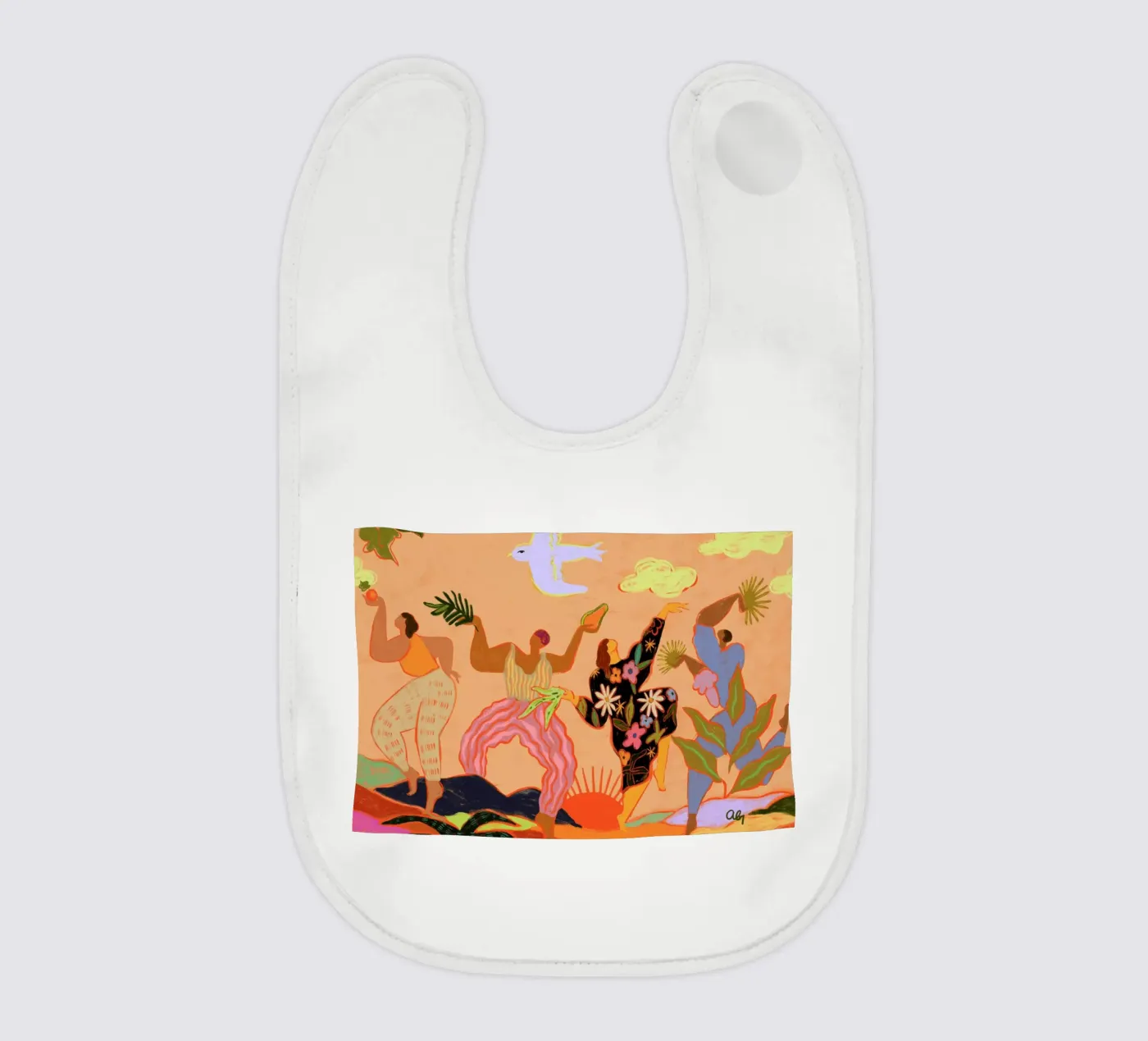 Rise Up bavaglino da Arty Guava