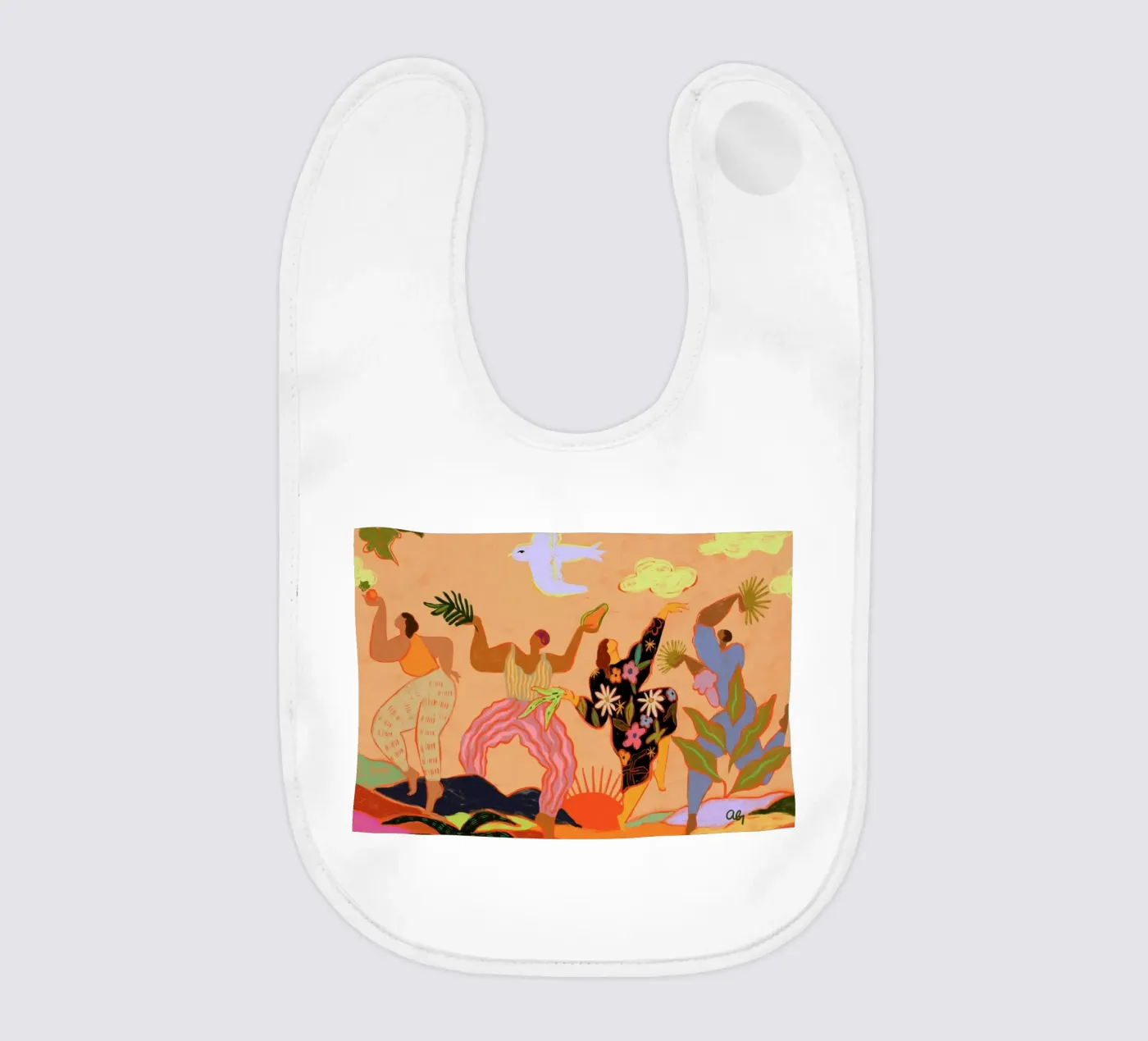 Rise Up bavaglino da Arty Guava