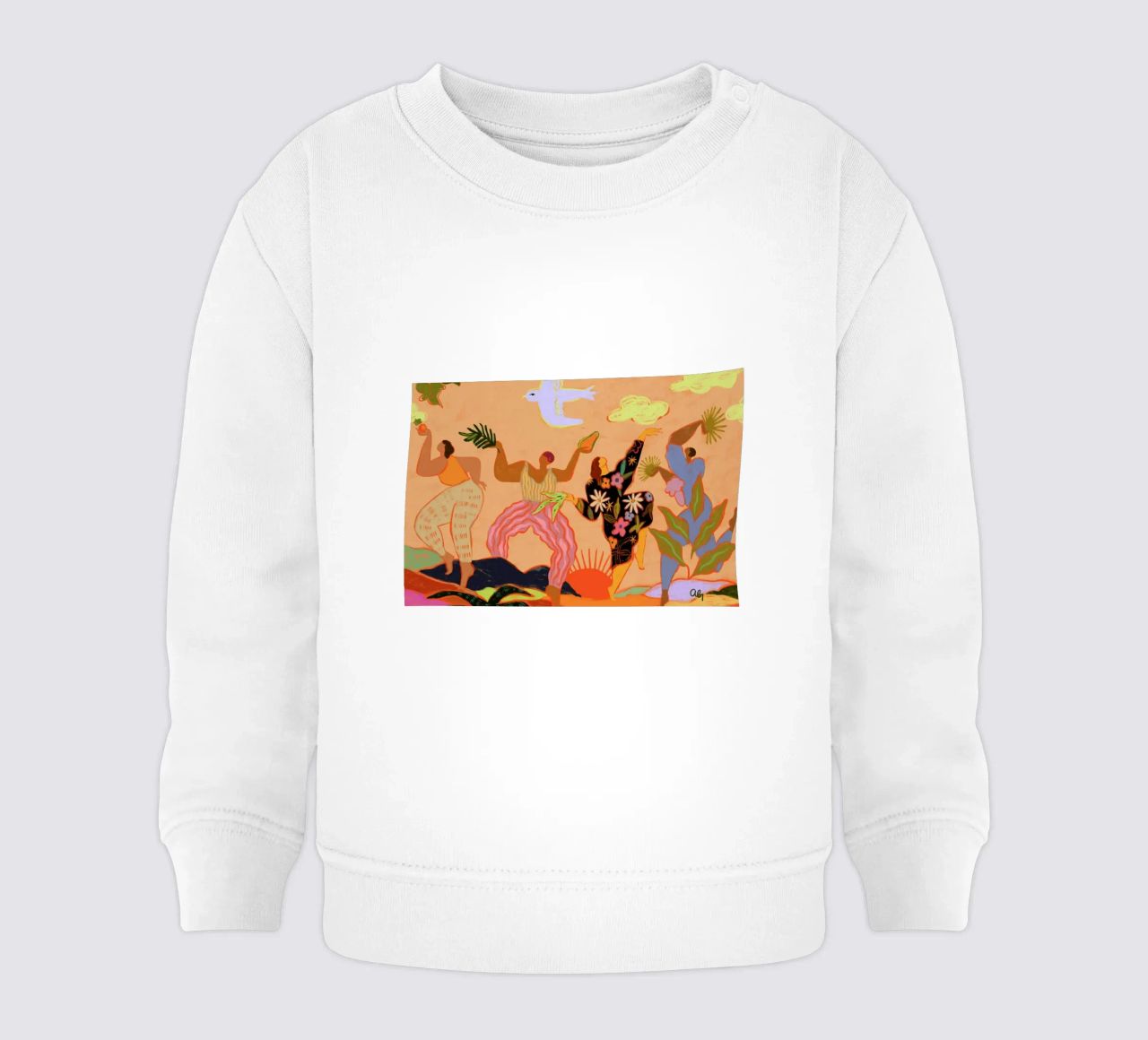 Rise Up sudadera de bebé de Arty Guava