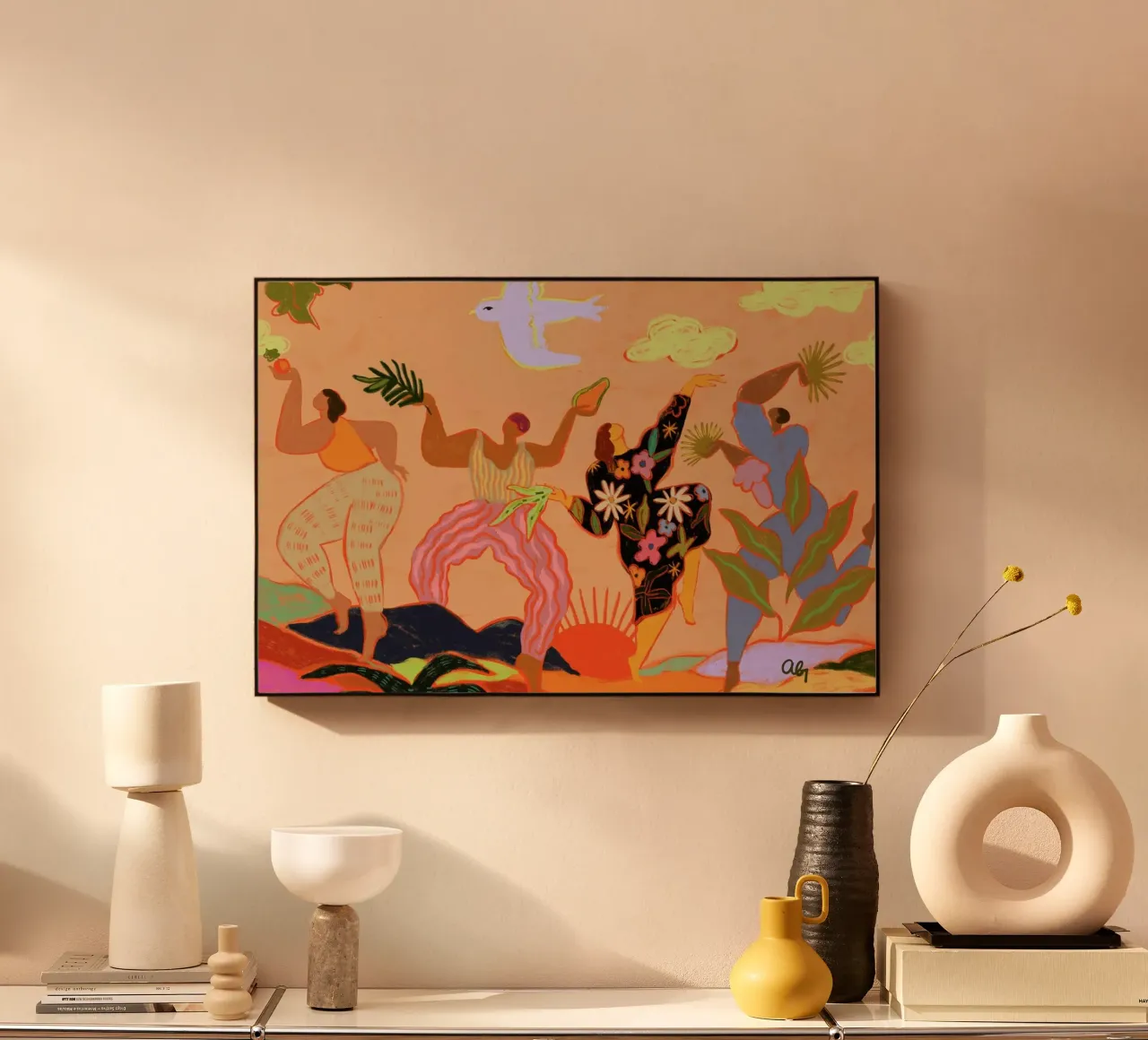 Rise Up alluminio dibond da Arty Guava