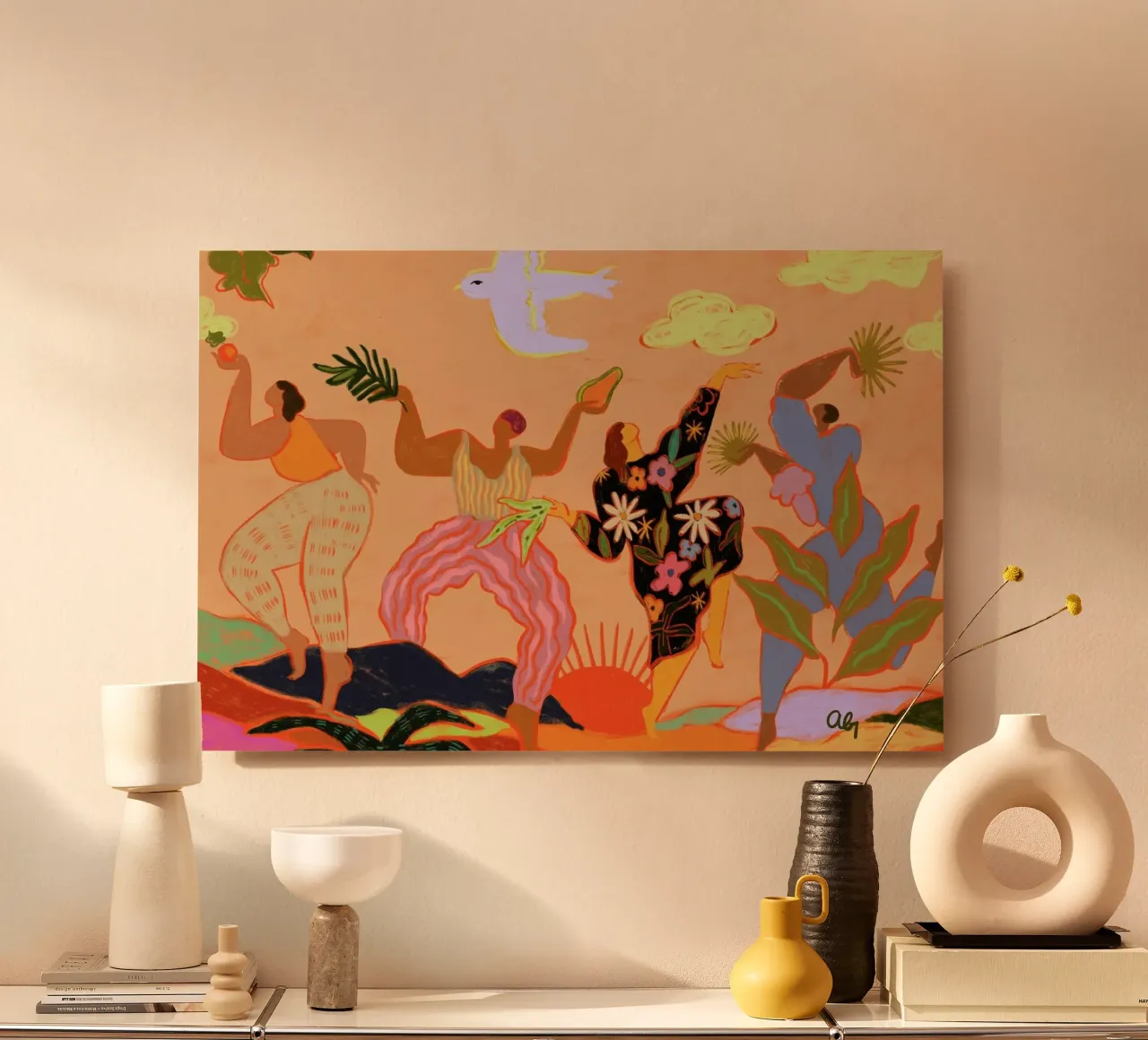 Rise Up alluminio dibond da Arty Guava