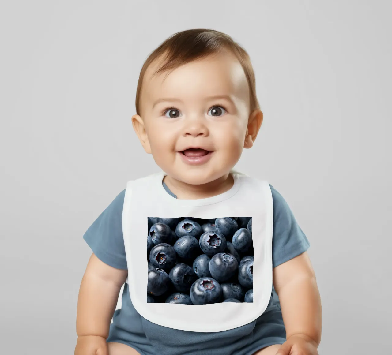 Mirtilli freschi raccolti in una fattoria locale bavaglino da DesignDoodle