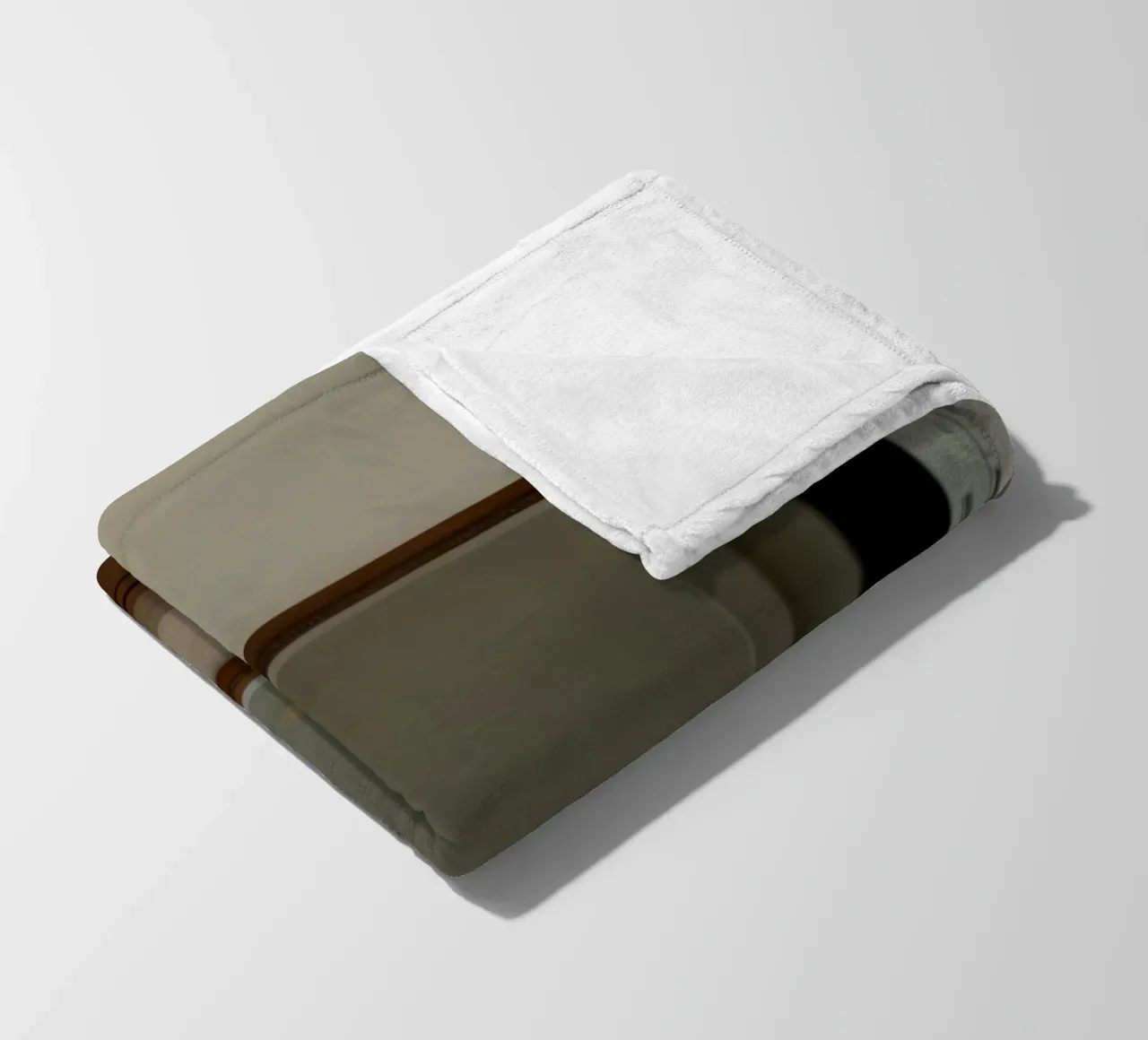 Interni eleganti con lampada e fiori freschi coperta in pile da DesignDoodle