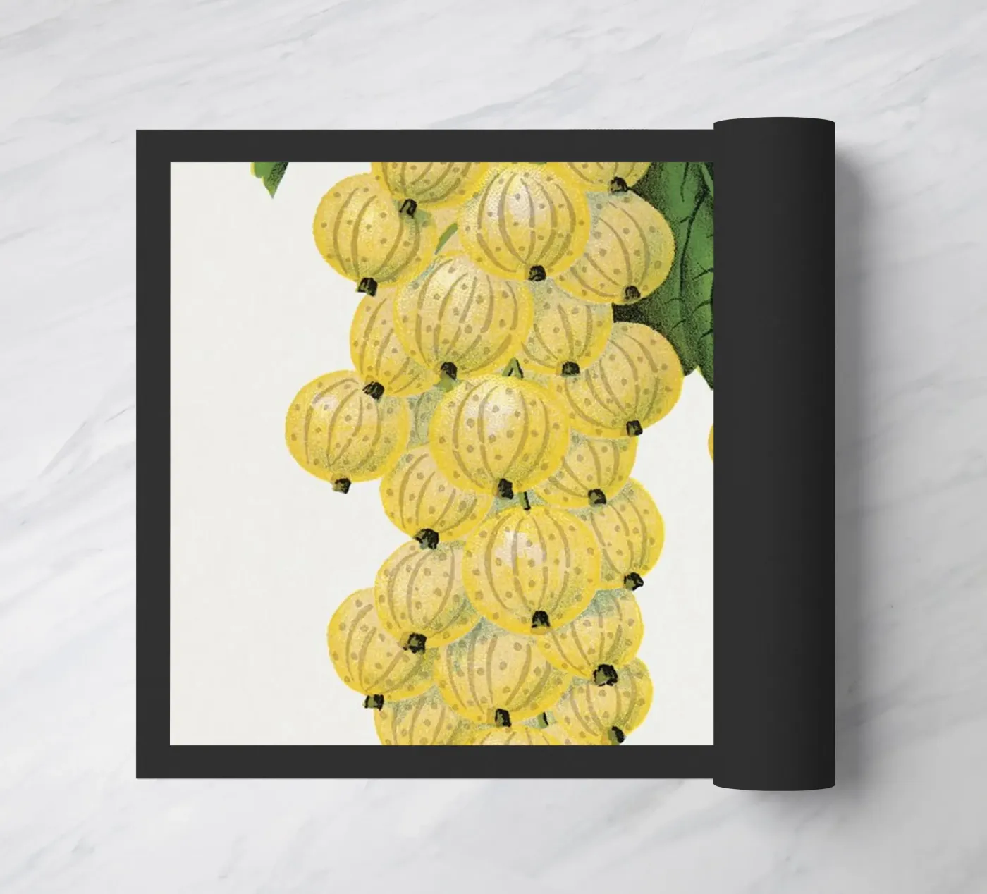White grape doormat by vintageshop