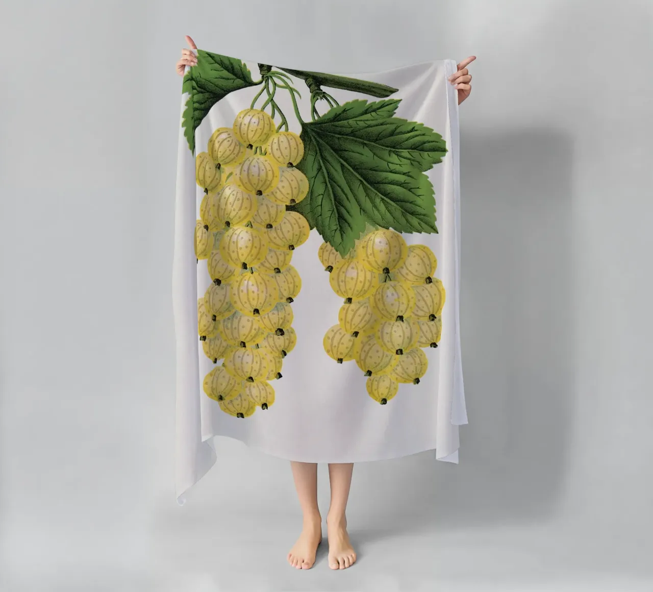 White grape telo mare da vintageshop