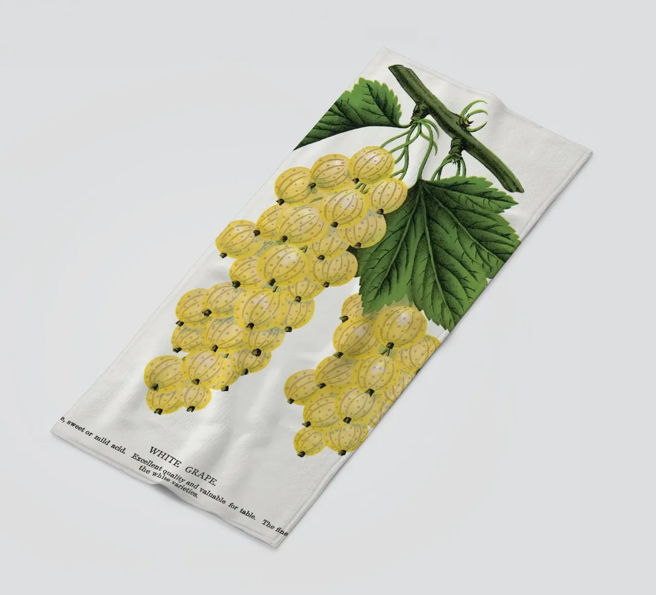 White grape telo mare da vintageshop