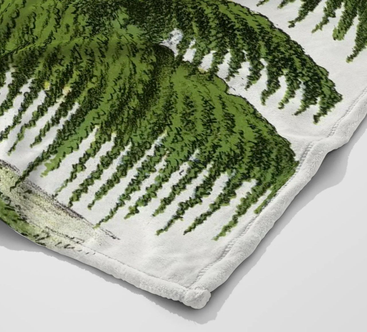 Weeping Birch tree coperta in pile da vintageshop