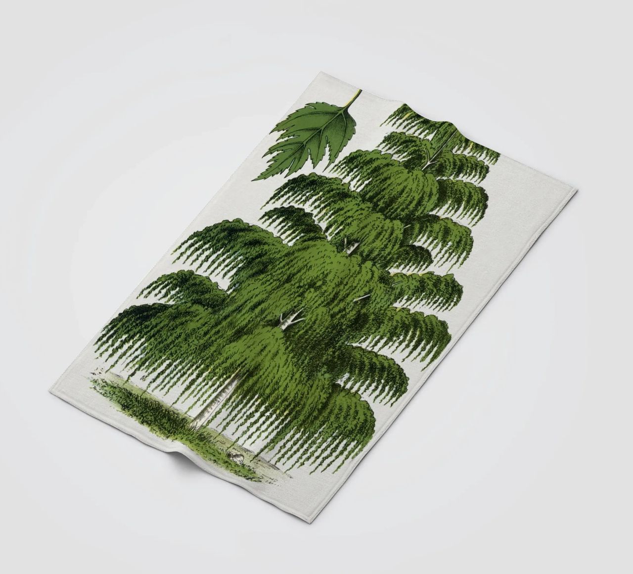 Weeping Birch tree coperta in pile da vintageshop