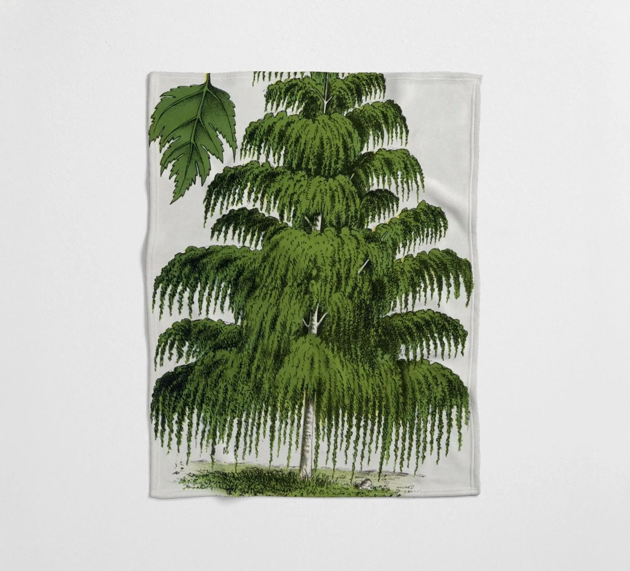 Weeping Birch tree coperta in pile da vintageshop