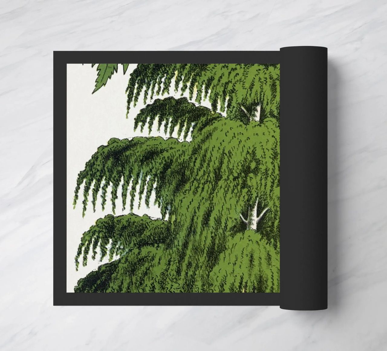 Weeping Birch tree felpudo de vintageshop