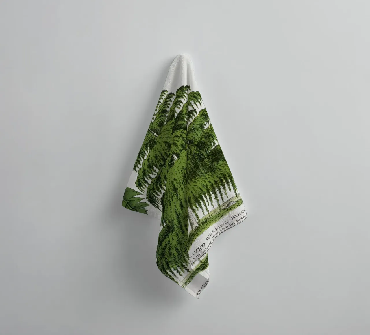 Weeping Birch tree toalla de baño de vintageshop