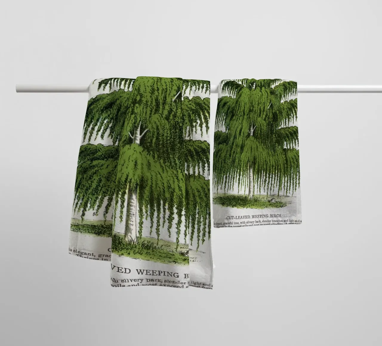 Weeping Birch tree toalla de baño de vintageshop