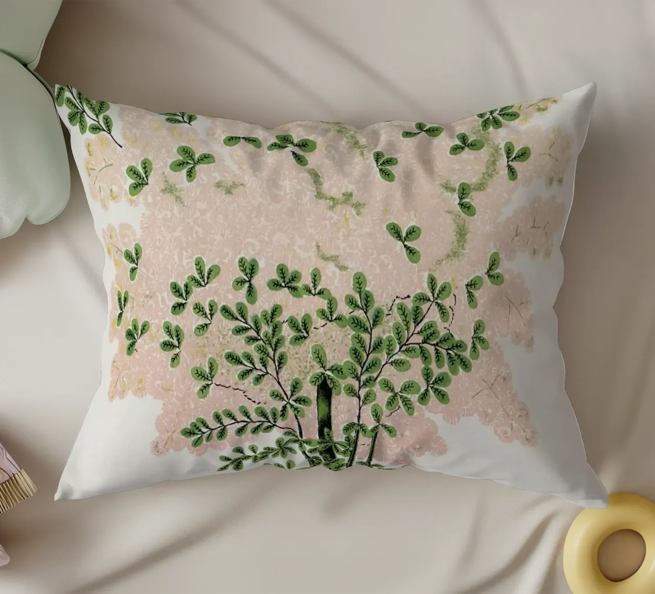 Purple Fringe tree cuscino da vintageshop