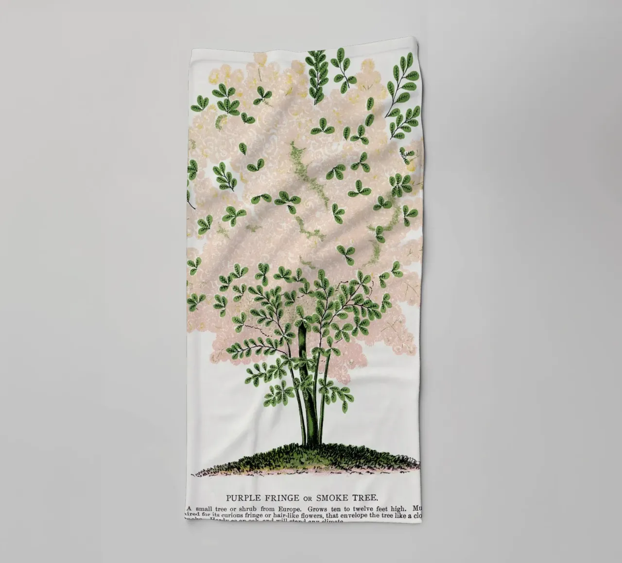 Purple Fringe tree asciugamano da bagno da vintageshop