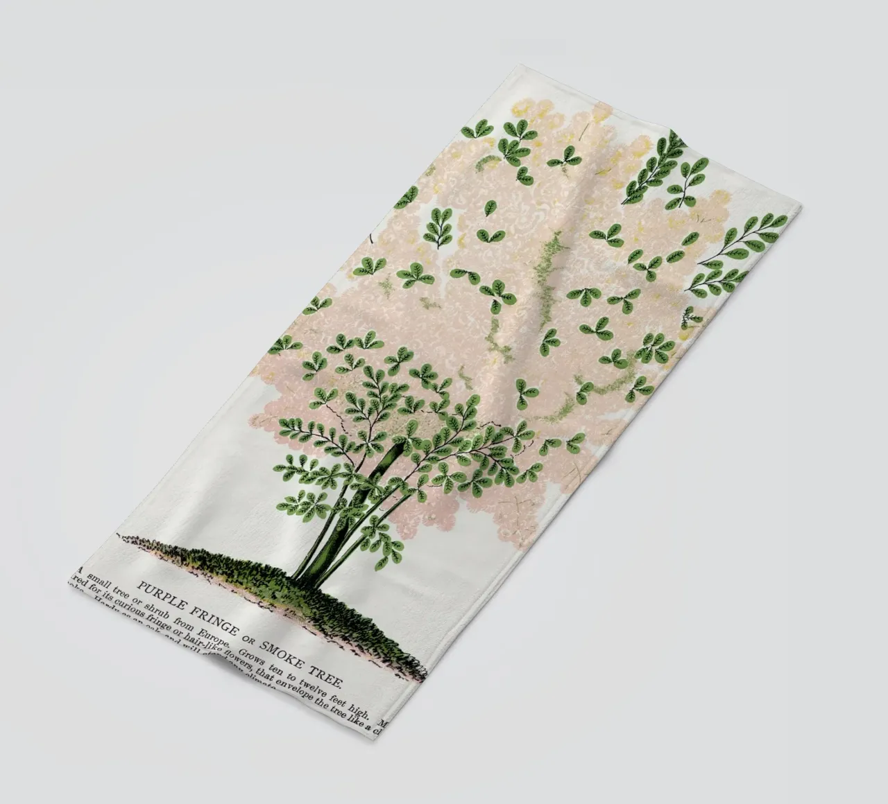 Purple Fringe tree telo mare da vintageshop