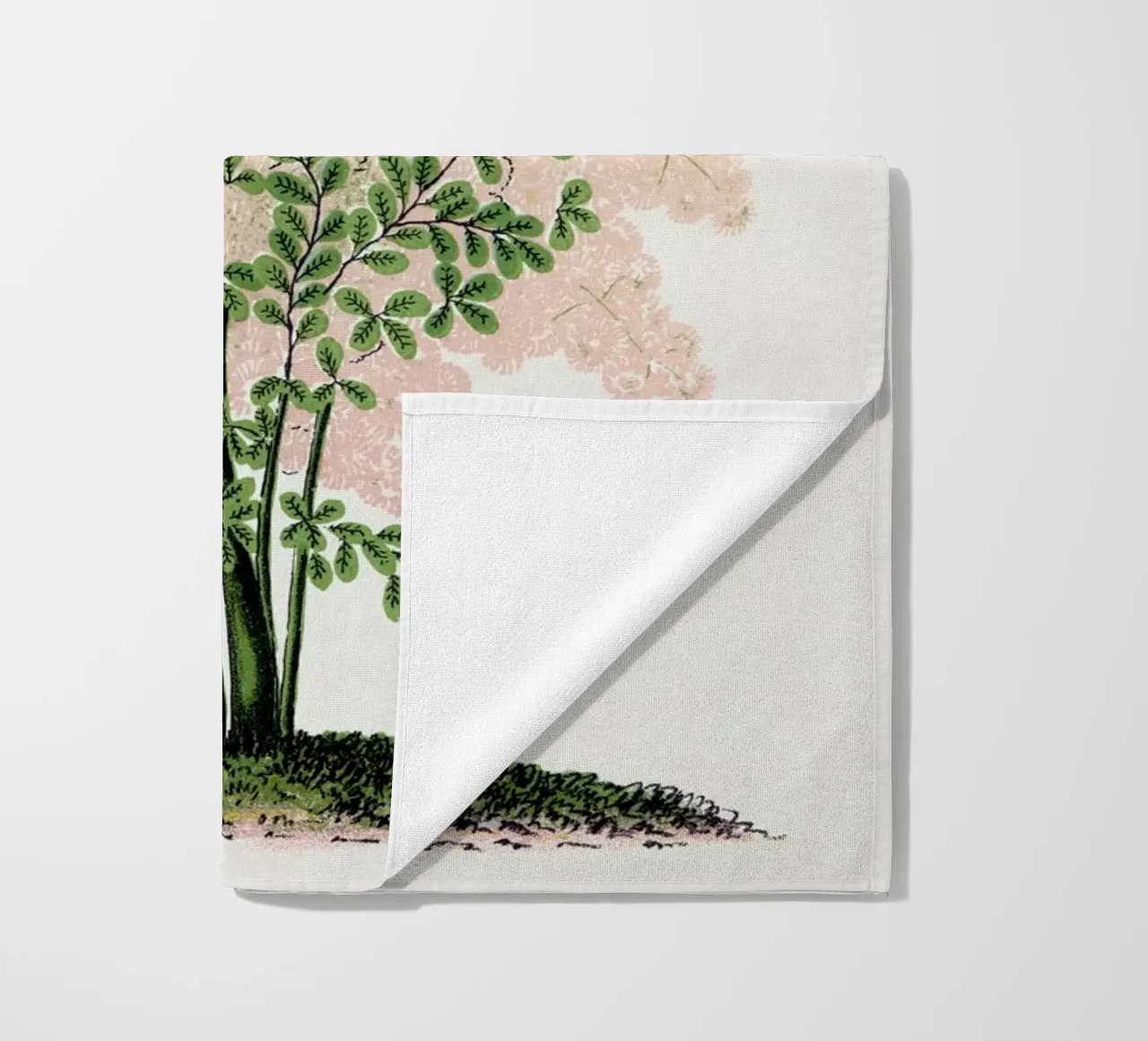 Purple Fringe tree telo mare da vintageshop