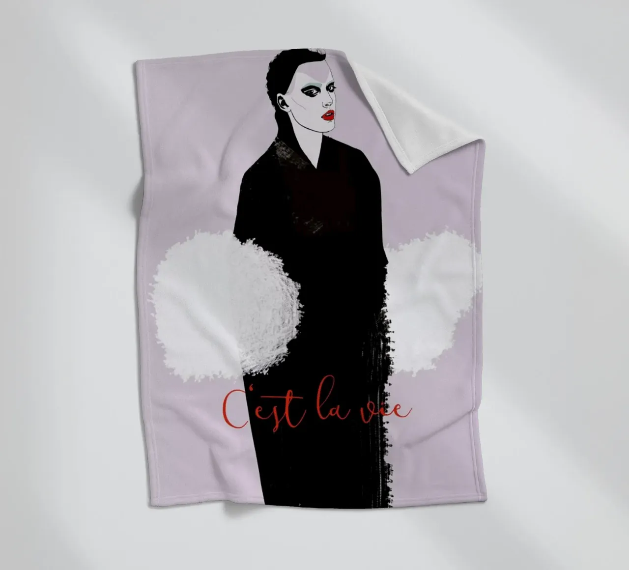 C'est La Vie coperta in pile da Agnes KR Patience