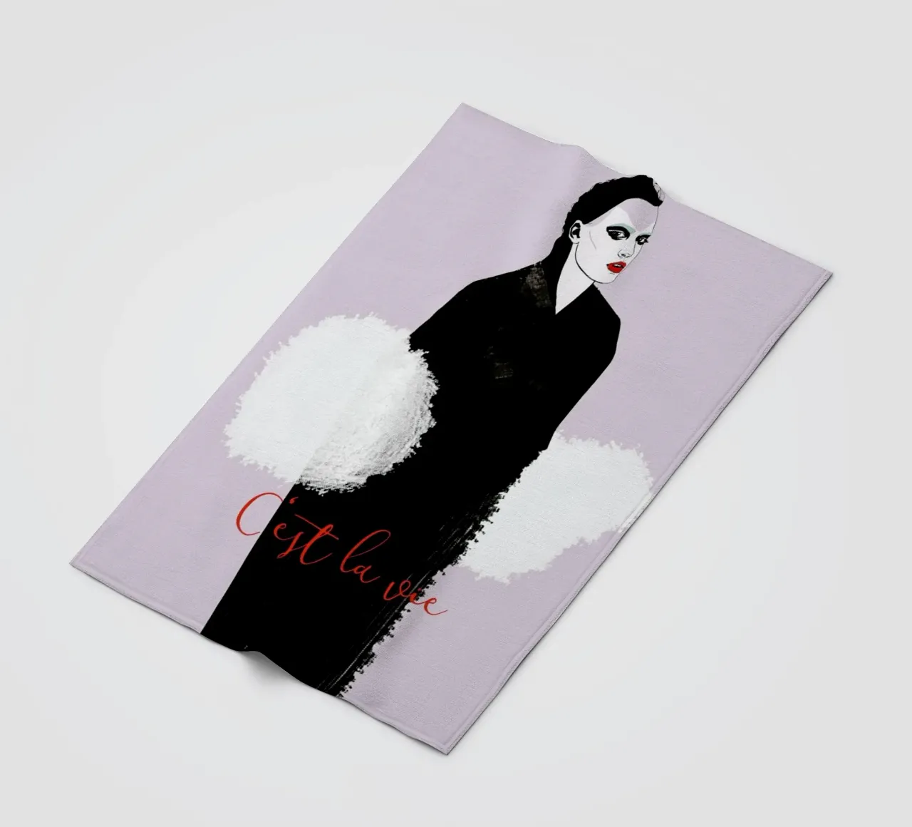 C'est La Vie coperta in pile da Agnes KR Patience