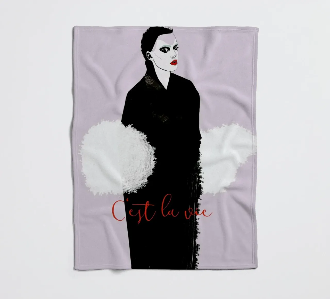 C'est La Vie coperta in pile da Agnes KR Patience