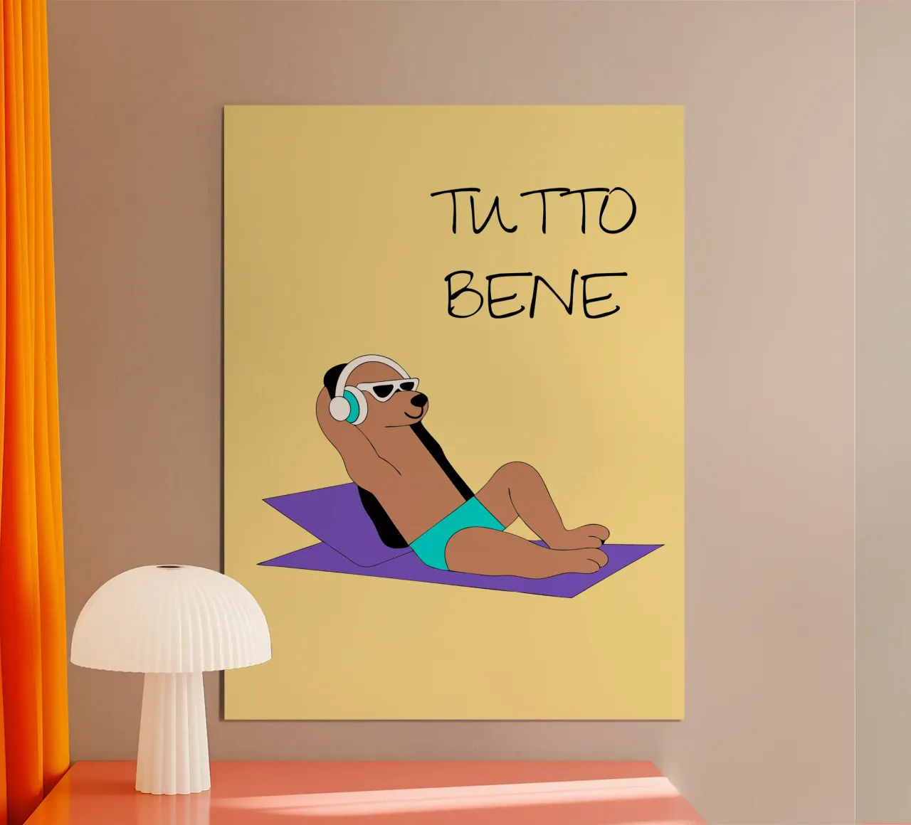 Cane rilassante poster da OUR SHOP