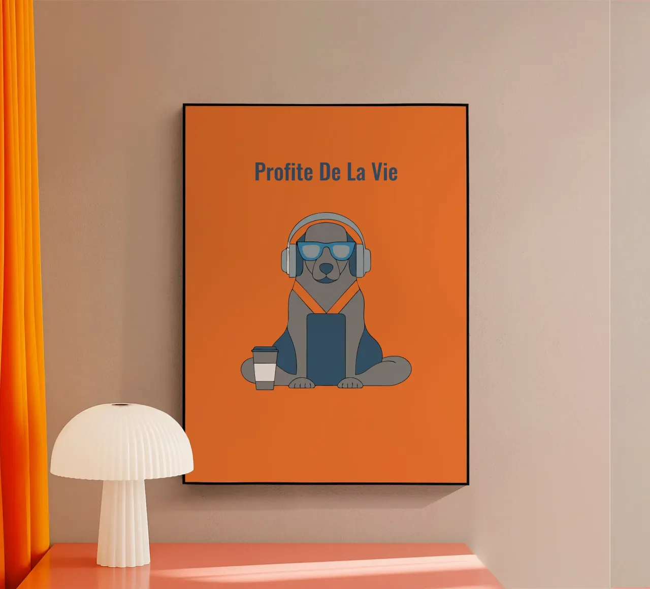 Cane da cuffia plexiglass da OUR SHOP