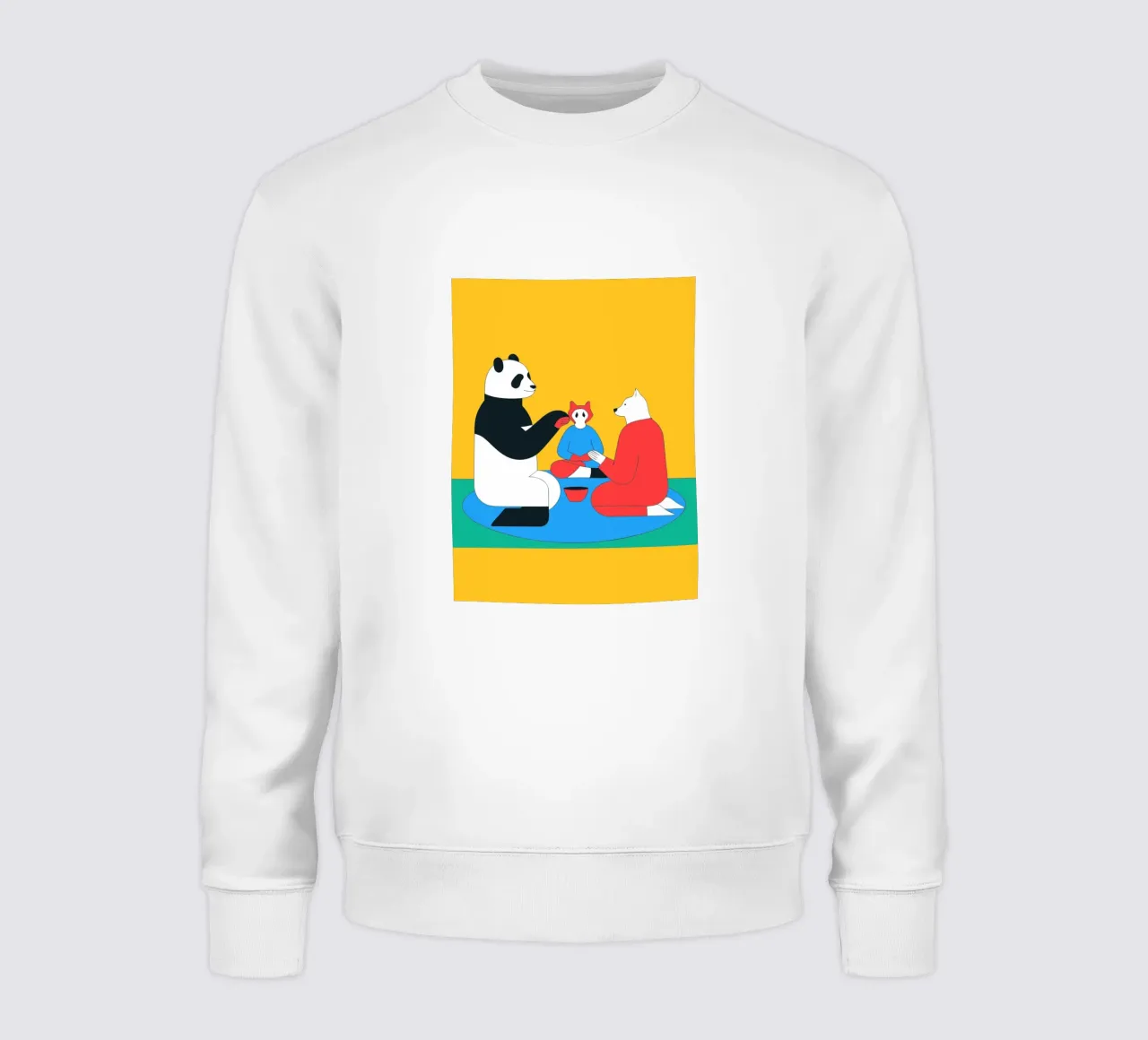 Panda e cane felpa da OUR SHOP