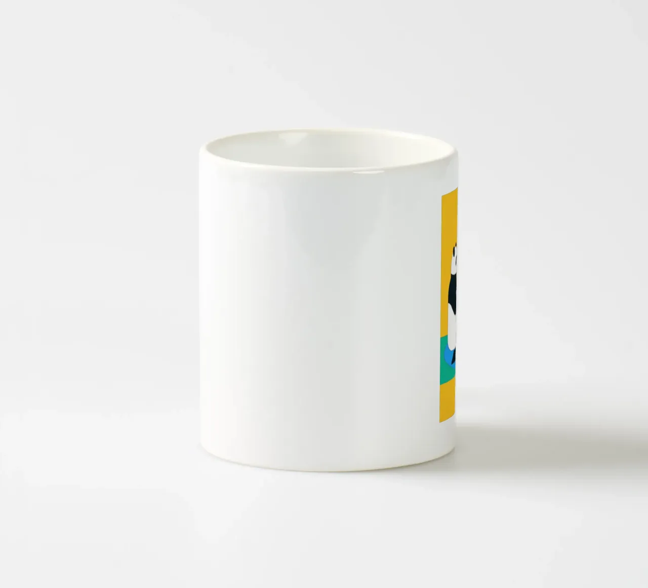 Panda e cane tazza in ceramica da OUR SHOP