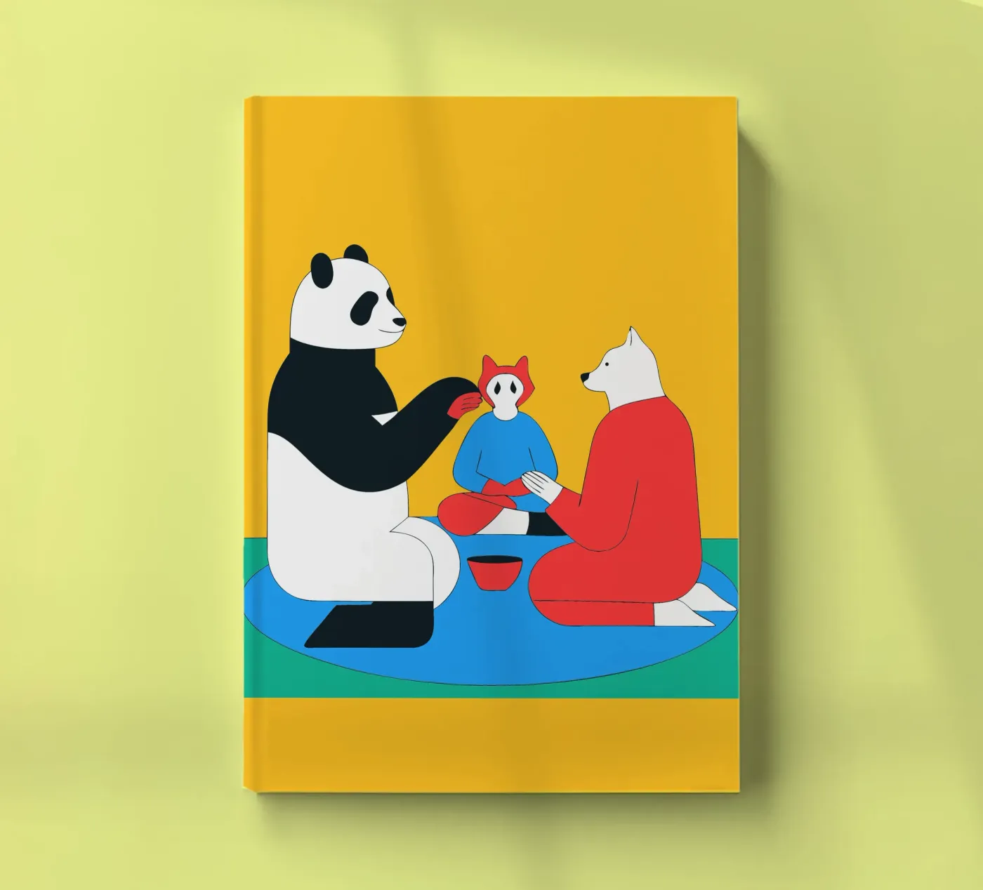 Panda e cane quaderno da OUR SHOP