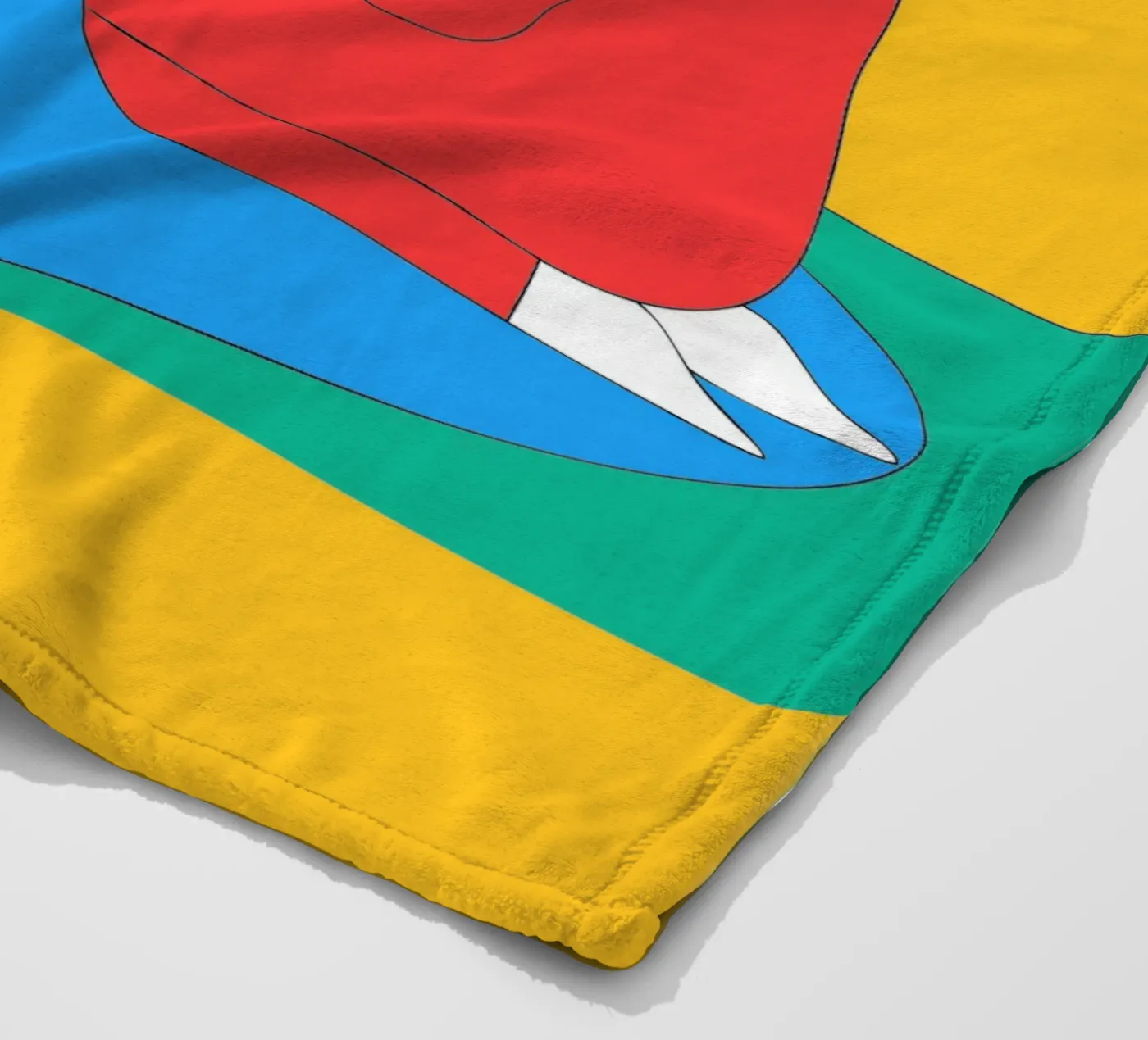 Panda e cane coperta in pile da OUR SHOP