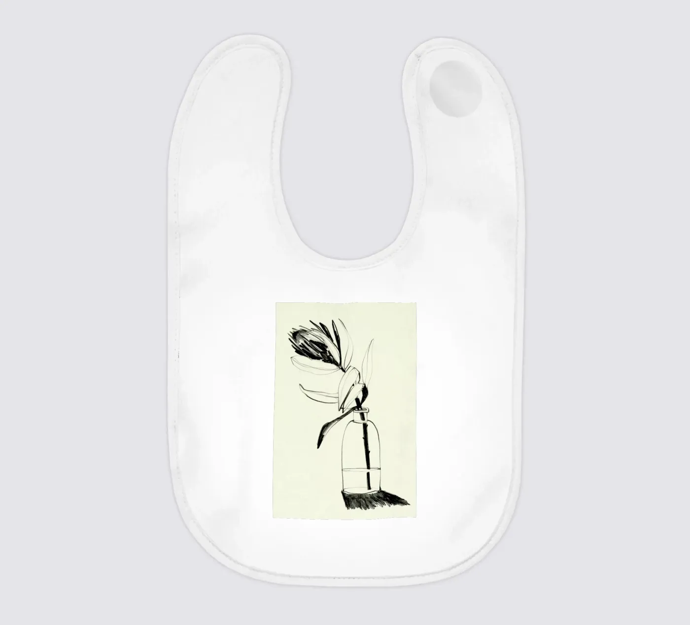 Protea baby slabbetje van Ekaterina Koroleva