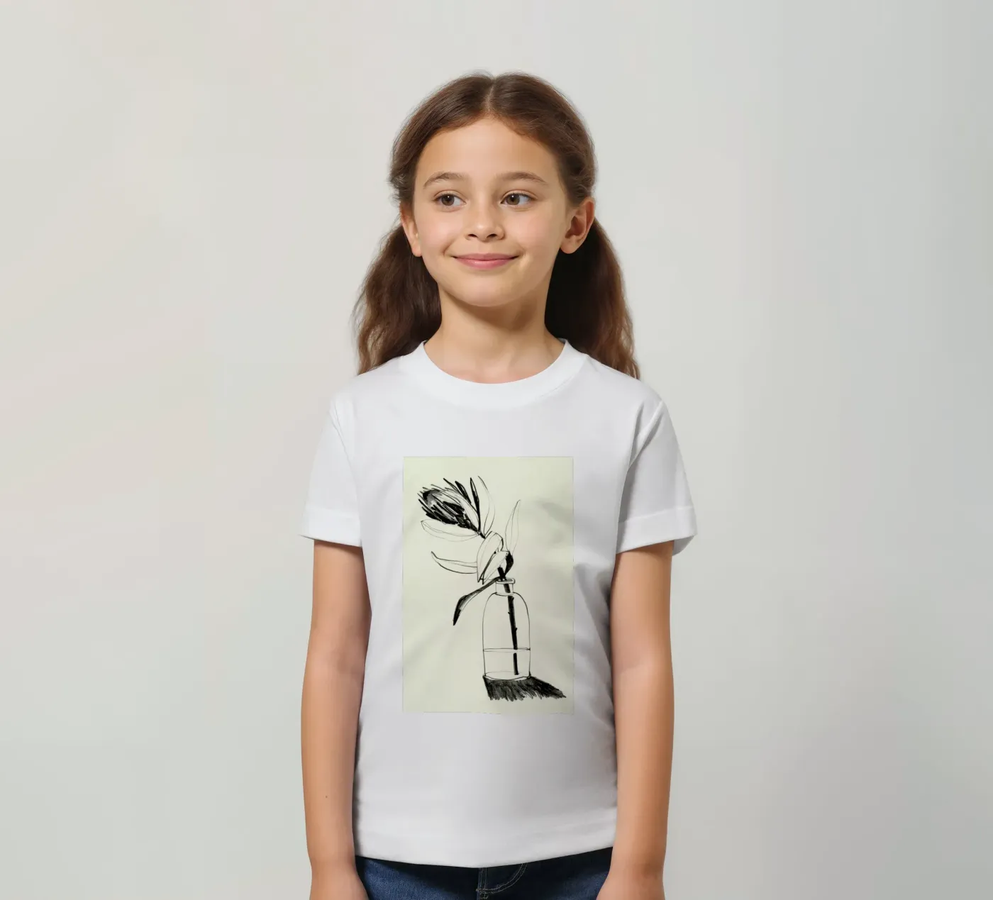 Protea kinder t-shirt van Ekaterina Koroleva