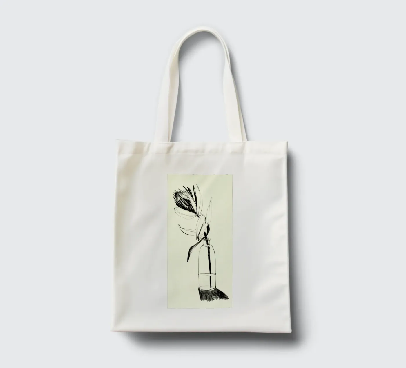 Protea tote bag by Ekaterina Koroleva